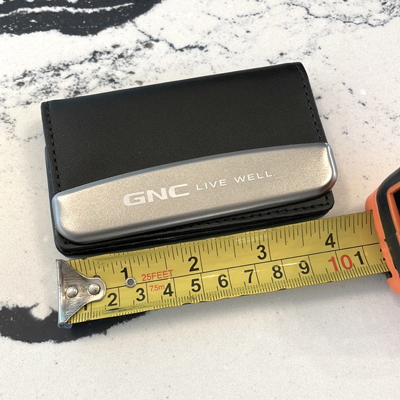 NIB GNC Live Well Business Card Holder - Picture 2 of 6